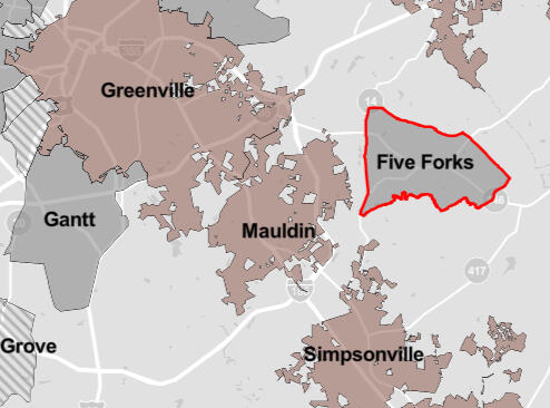 Upstate Map